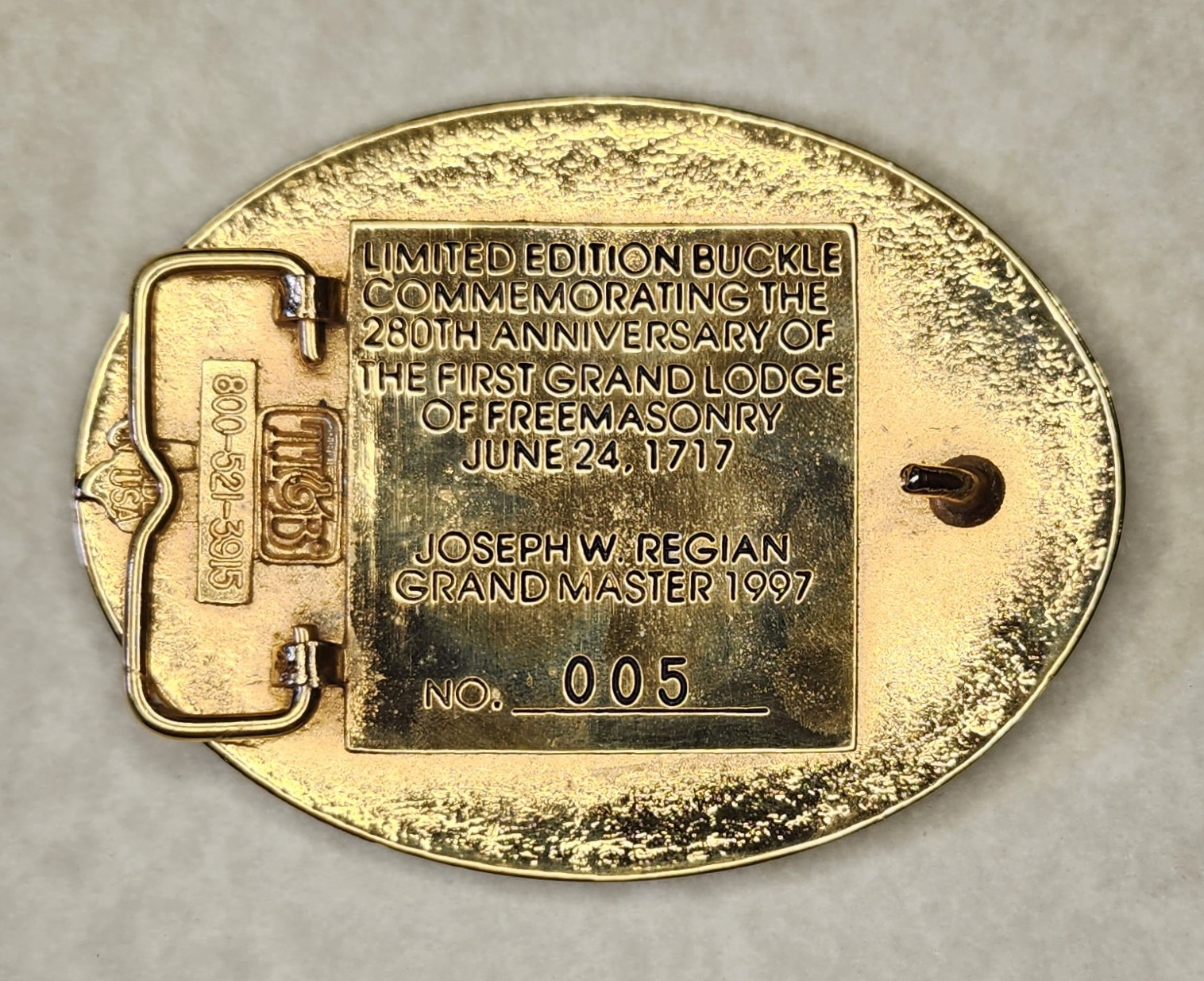 [Buckle Pic Missing] (Click here)